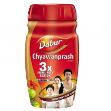 Чаванпраш - Потрійний імунітет 500 гр + мед 50г / Chyawanprash 3 times Immunity - Дабур