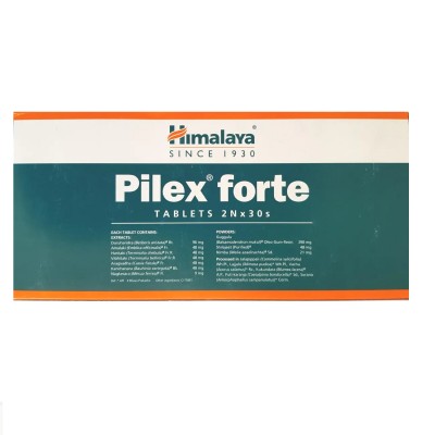 Пайлекс форте таблетки / Pilex forte - Хімалая - 60 таблеток