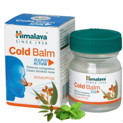 Колд балм / Сold Balm - бальзам от простуды и головной боли - Хималая - 10 гр