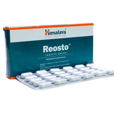 Реосто / Reosto - при остеопорозах, укрепление костной ткани - Хималая - 60 таб