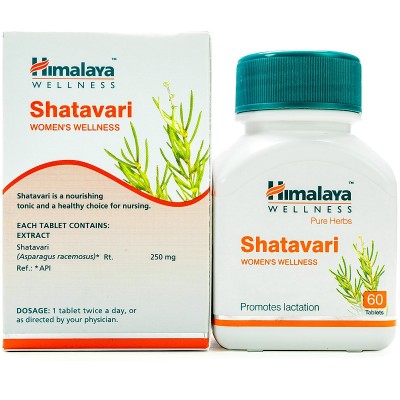 Шатавари / Shatavari - тоник для женской репродуктивной системы - Хималая - 60 таб