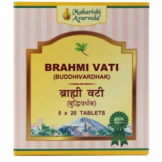 Брами вати / Brahmi Vati - для баланса нервной системы - Махариши Аюрведы - 100 таб