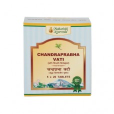 Чандрапрабха вати / Chandraprabha vati - омолоджує, очищає від інфекцій та токсинів, захворювання сечостатевої системи, печінки - МА-100 таб