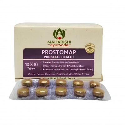 Простомап / Prostomap - при збільшенні простати - Махаріші Аюрведа - 100 таб.