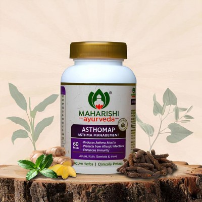 Астхомап / Asthomap - при кашлі та астмі - Махариші Аюрведа - 60 таб Астхомап / Asthomap - при кашлі та астмі - Махариші Аюрведа - 60 таб
