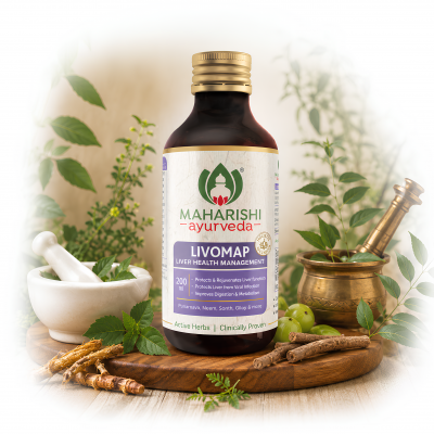 Ливомап сироп / Livomap syrup - улучшение работы печени - Махариши Аюрведа - 200 мл