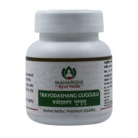Трайодашанг гуггул / Trayodashang guggulu - радикулит, ревматоидный артрит, скованность в спине, паралич, невралгия - Махариши Аюрведа - 60 таб