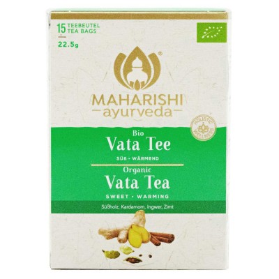 Чай Вата / Vata Tea - успокоение нервной системы - Махариши Аюрведа - 15 пак