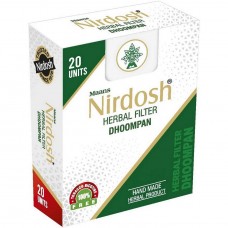 Нірдош / Nirdosh - трав'яні цигарки без нікотину з фільтром - 20 цигарок
