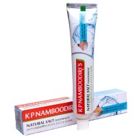 Зубна відбілююча паста Натуральна сіль Намбудіріс / Toothpaste Natural Salt With Induppu KP Namboodiris - 100 гр