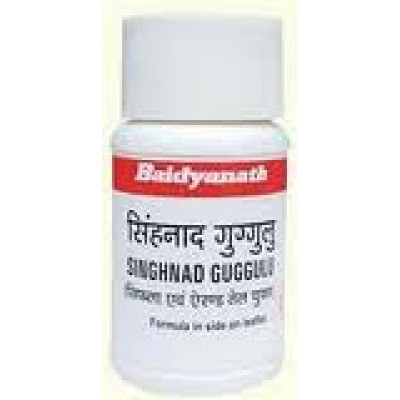 Синханади гуггул / Singhnad guggulu - артрит, несварение, потеря энергии - Бадьянатх - 80 таб