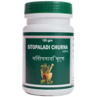 Ситопалади чурна / Sitopaladi churna - простуда и вирусные заболевания, грипп, высокая температура, кашель, бронхит - Пунарвасу - 100 гр