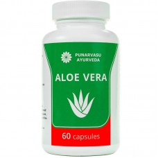 Алое вера плюс / Aloe vera - для омоложения, укрепления иммунитета, противовоспалительное - Пунарвасу - 60 капсул