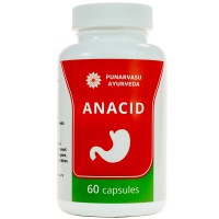 Анацид / Anacid - для нормализации кислотности, при гастрите и язве - Пунарвасу - 60 капсул