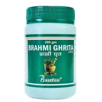 Брами грита/гхрита (масло) / Brahmi ghrita - улучшение памяти, баланс нервной системы - Пунарвасу - 200 гр