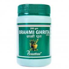 Брами грита/гхрита (масло) / Brahmi ghrita - улучшение памяти, баланс нервной системы - Пунарвасу - 200 гр