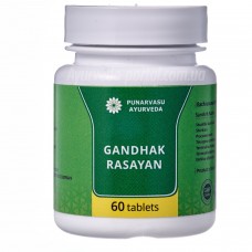 Гандхак расаяна / Gandhak rasayan - экзема, дерматит, кожные заболевания - Пунарвасу - 60 таб