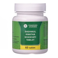 Дашамул кватха гханвати / Dashmul kwatha ghanvati - повышение тонуса, гормональный баланс, омоложение - Пунарвасу - 60 таб