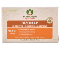 Дизомап / Dizomap - для улучшения пищеварения, при панкреатите, дисбактериозе - Махариши Аюрведа - 100 таб