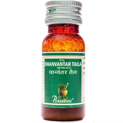 Дханвантарі таіл / Dhanvantar taila 101 - баланс нервової системи - Пунарвасу - 25 мл