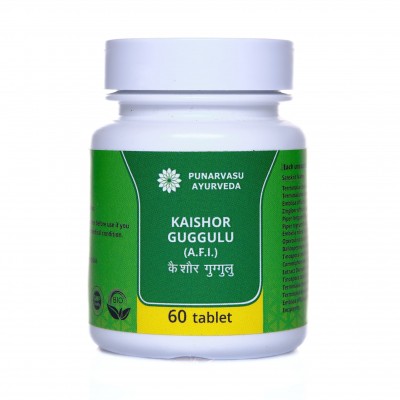 Кайшор гуггул / Kaishor guggulu - очищення організму від токсинів - Пунарвасу - 60 таб