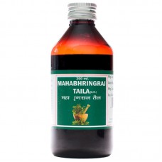 Махабрингарадж таил / Mahabhringraj taila - стимуляция роста волос, облысение - Пунарвасу - 200 мл