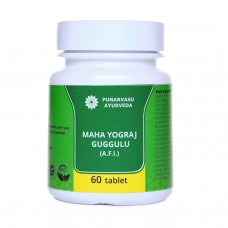 Махайогарадж гуггул / Maha yograj guggulu - поліпшення обміну речовин, хвороби суглобів, артрит - Пунарвасу - 60 таб