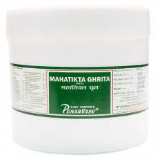 Махатикта гхрита / Mahatikta ghrita - тяжелое состояние кожных заболеваний, катаракта - Пунарвасу - 200 гр