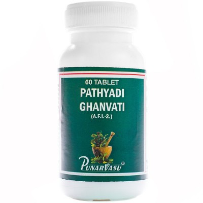Патхьяді гханваті / Pathyadi ghanvati - протизапальне, жарознижувальне - Пунарвасу - 60 таб