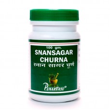 Снансагар чурна / Snansagar churna - очищення шкіри після абх'янгі - Пунарвасу - 100 гр