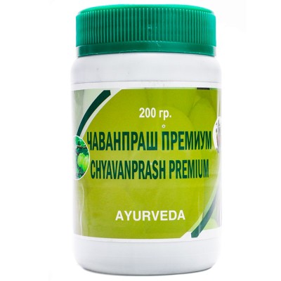 Чаванпраш премиум / Chyawanprash premium - иммуномодулятор - Пунарвасу - 200 гр