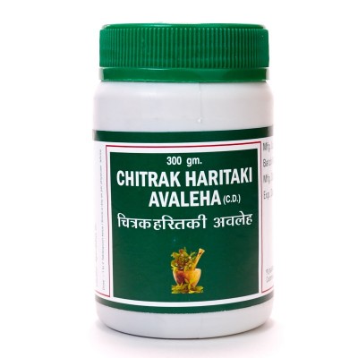 Чітрак харітакі авалеха / Chitrak haritaki avaleha - застуда, кашель, грип, слабке травлення - Пунарвасу - 200 гр
