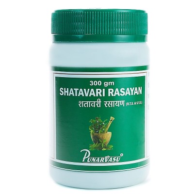 Шатавари расаяна / Shatavari rasayan - омолодження, жіночий тонік, збільшення вироблення гормонів - Пунарвасу - 300 гр