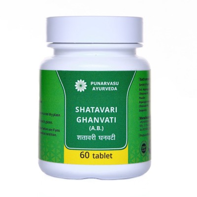 Шатавари екстракт / Shatavari ghanvati - омолодження і гормональний баланс - Пунарвасу - 60 таб