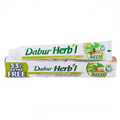 Зубна паста Ним / Neem - Дабур - 75 + 25 гр.