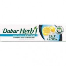 Зубная паста Соль и Лимон / Salt & Lemon - Дабур - 75+25 гр.
