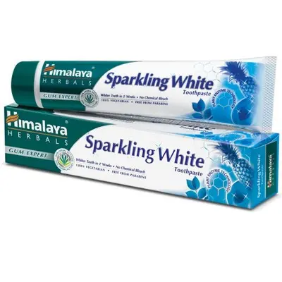 Зубная паста Спарклинг Вайт / Sparkling white - Хималая - 80 гр