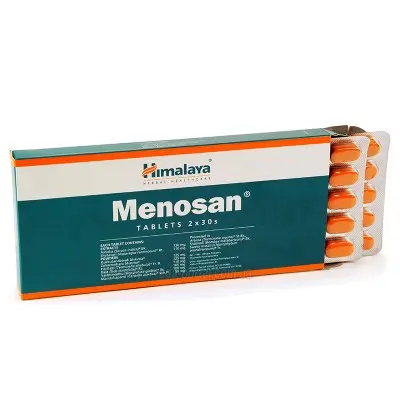 Меносан (Menosan Himalaya) 60 табл. 100% натуральные таблетки при ...