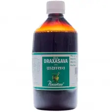 Дракша асава / Draxa asava - расстройства ЖКТ: несварение, нарушение функций печени, потеря аппетита, геморрой, гельминты, кровотечения, малокровие, слабость - Пунарвасу - 450 мл