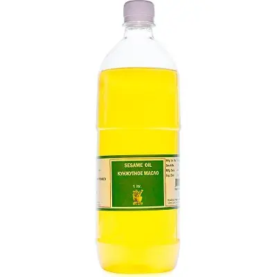 Кунжутное масло / Sesame oil - омоложение кожи - Пунарвасу - 1 л
